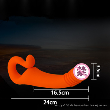 Vagina Silikon Vibratoren Sex Produkt für Frau Injo-Zd143